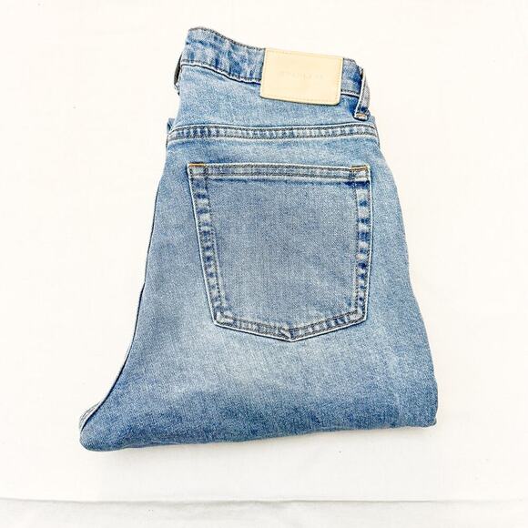 Everlane The Cheeky Jean Light Wash Denim Jeans Size 26 Crop - Picture 1 of 9